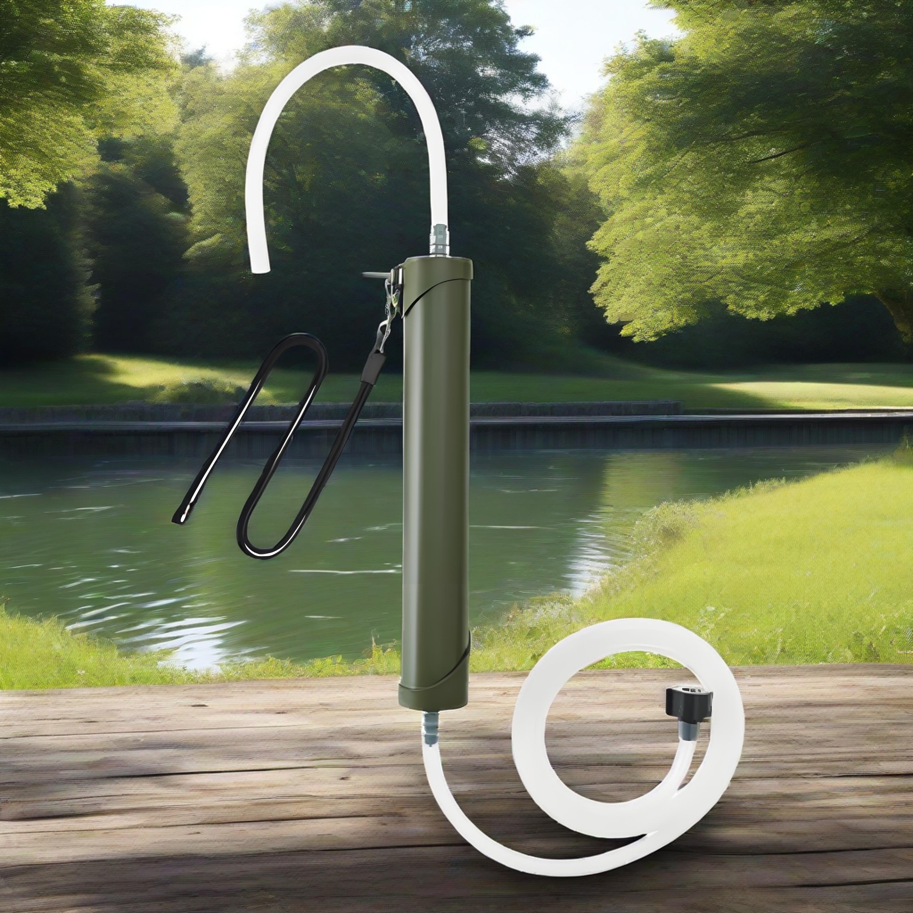 Straw water purifier